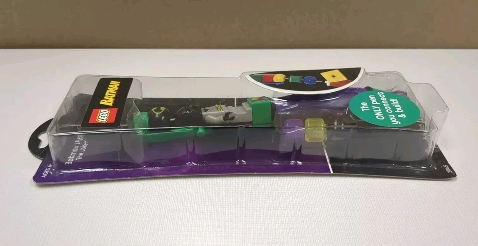 Lego Batman Pluma El Guasón 2065 Lápiz Juguete y Juego - NUEVO Y SELLADO - MUY RARO Foto 4 de 4