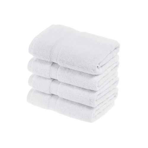 Egyptian Cotton Luxury Solid Ultra Soft Washcloth Hand Bath Bathroom Towel Set - Picture 161 of 371