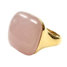 Rose Quartz Ring 18K GOLD