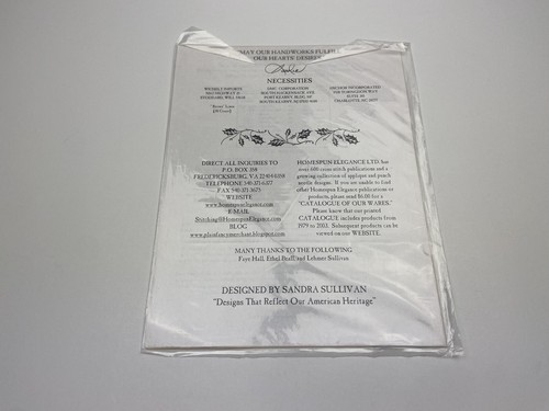 Homespun Elegance All Hearts Come Home For Christmas Cross Stitch Pattern 8P - Picture 3 of 3