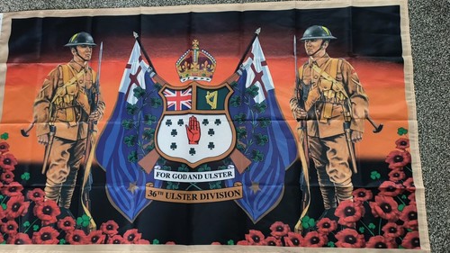 36th Ulster Division Remembrance day Flag 3X5FT - Picture 4 of 5