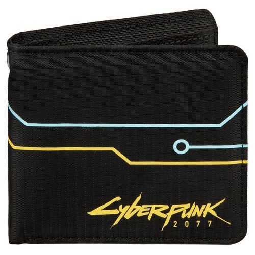 Cyberpunk 2077 Logo Wallet and Samurai pillow Phantom Liberty Hack nylon bi-fold - Picture 3 of 5
