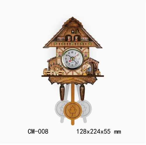 Kuckuck Wanduhr Vintage Antik Holz Hängeuhr Haus Wohnzimmer Deko - Bild 32 von 40