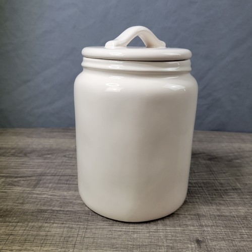 Rae Dunn Artisan Collection Ceramic Farmhouse Minimilist Easter Candy Canister - Picture 3 of 8