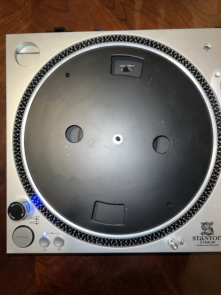 Stanton STR8-80 Direct Drive DJ Turntable READ DESCRIPTION!!!! - Image 2 of 4