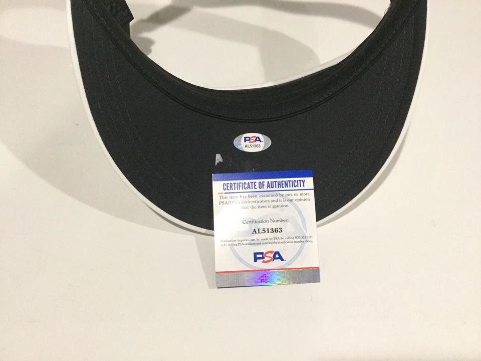 Amanda Anisimova Signed Autographed NIKE Visor PSA DNA COA a - Image 2 of 2