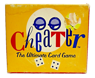 Vintage Awesome Games 1995 Cheater The Ultimate Card & Dice Game Complete