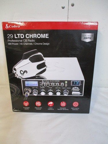 COBRA 29 LTD CHROM PROFESSIONAL CB RAIDO (DUAL MODE AM/FM)