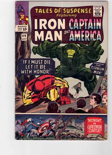 TALES OF SUSPENSE #69 - 1965 - MARVEL - IRON MAN - CAPTAIN AMERICA - VG/FN