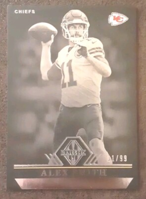 ALEX SMITH 2017 Panini Majestic #50 Jersey Match 11 SP /99 Chiefs.  C1E