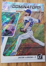 2021 Donruss Dominators Rapture #2 Jacob deGrom New York Mets