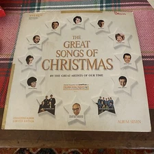 The Great Songs Of Christmas, Album Seven - 1967 Columbia CSS 547 Vinyl LP