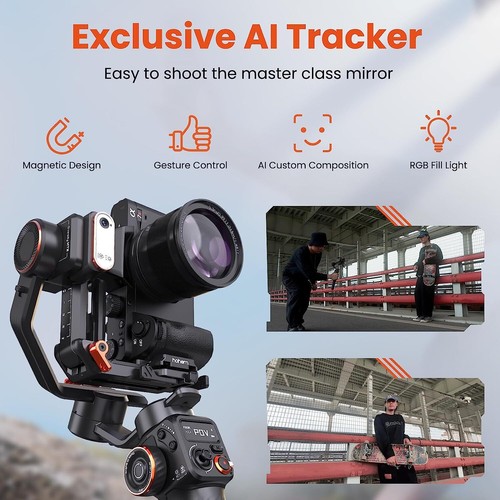 Hohem iSteady MT2 Kit Gimbal Stabilizer for Mirrorless Action Camera Smartphones - Picture 2 of 7
