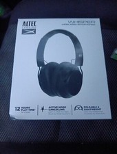 ALTEC LANSING WHISPER WIRELESS BLUETOOTH HEADPHONES Noise Cancelling -Sealed Pkg