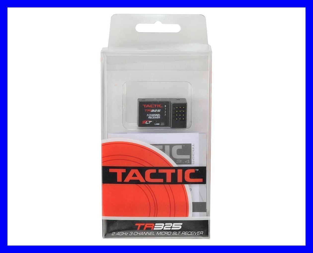 Tactic TR325 2.4ghz 3 Channel 3 Ch Micro SLT RC Airplane Receiver RX TACL0325