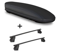 Dachbox MAA460L Matt+DachträGer K1M FüR Merc CLA Shootingbr X117 5TüR Ab15