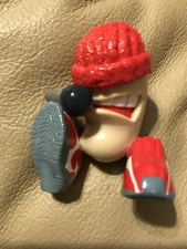 Tech Deck Dude RAP MASTA THUMB Red Beanie Shoes Mic G1 crew 5