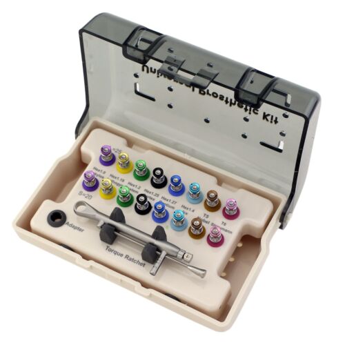 Universal Implant Prosthetic Kit Torque Wrench Manual Screwdriver 3i Astra MIS - Picture 4 of 24