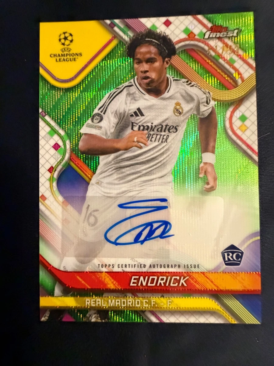 Topps Soccer Real Madrid Rookie Sports Trading Cards & Accessories