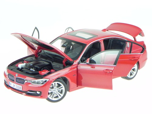 BMW F30 3er 320 325 330 melbourne red modellino PA97024 Paragon 1/18 - Foto 1 di 7