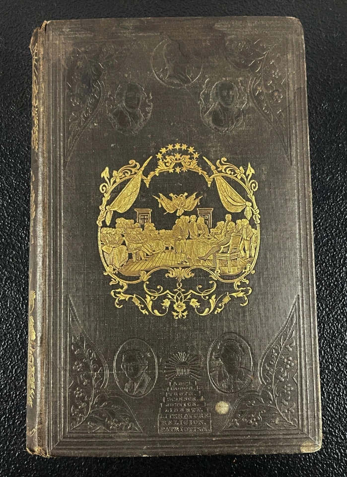 1776 The War of Independence, American Revolution, 1852 2nd, Lossing, Decorative Foto 2 de 4