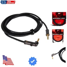 D'Addario Guitar Cable - Guitar Lead - Gold Plated - 1/4 Inch Male to 1/4 Inc...