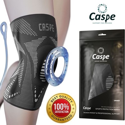 Caspe Woman Men for Knee Pain Knee Support with Patella Gel Pad Arthritis Relief