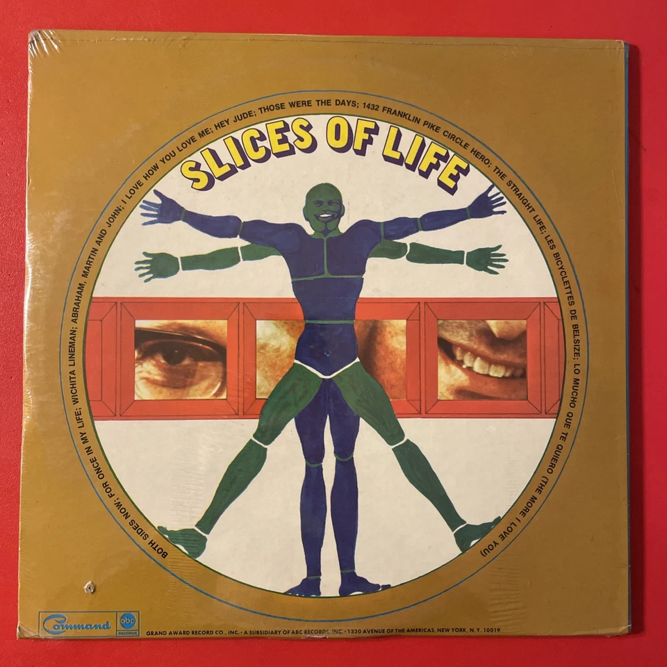 The Ray Charles Singers / Slices Of Life LP ABC Command Stereo SEALED!!!! Foto 2 de 2