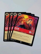 4x Disney Lorcana TCG - Fabled: Gaston 115/204 - Common - Near Mint