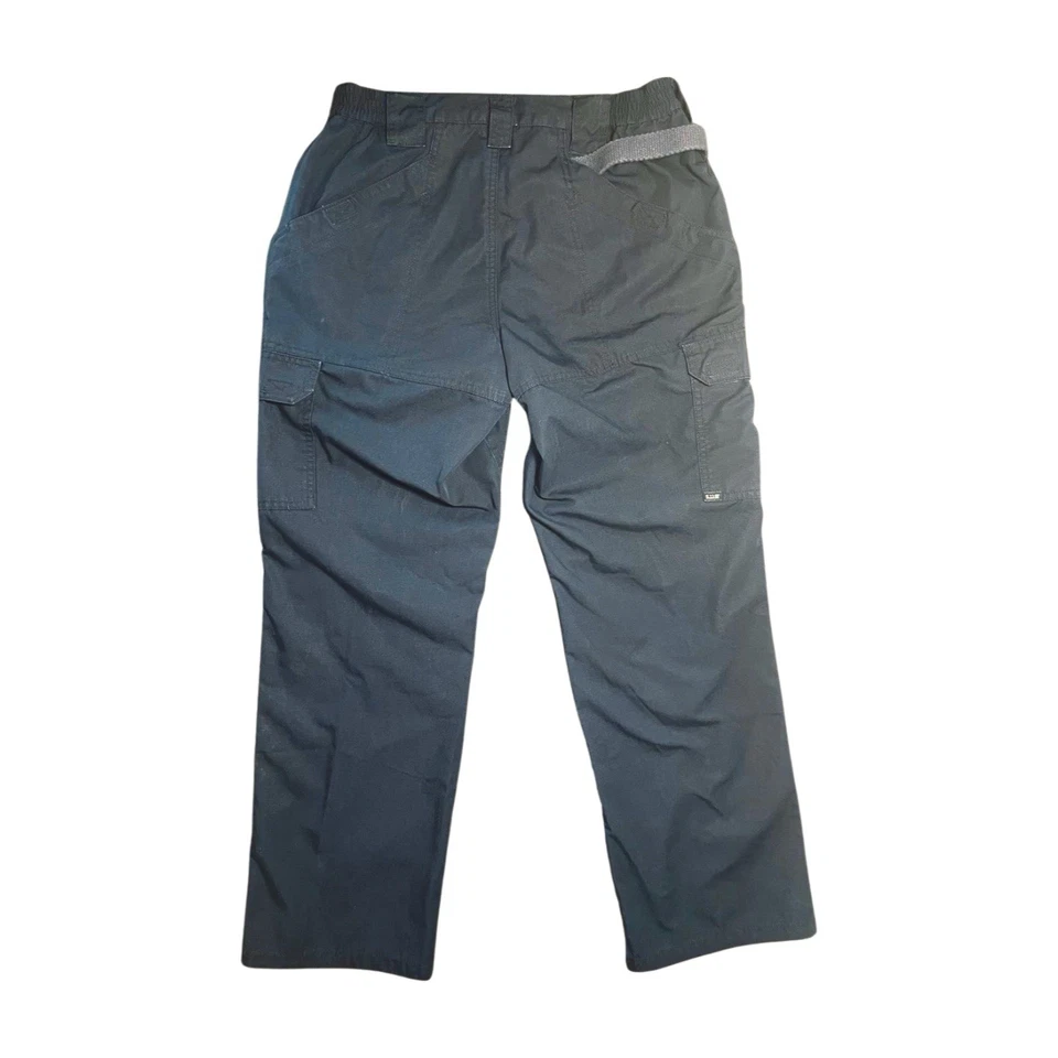 Pantalones tácticos 5.11 para mujer talla 12 azul marino pantalones cargo bolsillos Ripstop 64360 Foto 2 de 4