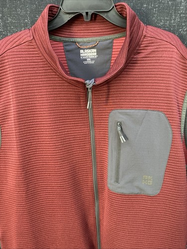 Alaskan Hardgear Men's Blackburn AKHG Vest Size 3XL Burgundy