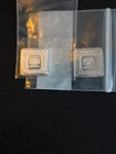 2 Geiger Originals 5 gram Silver Bar Schloss Güldengossa .999 Fine from Germany!