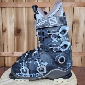 Salomon X Pro 100 Ski Boots Unisex 25 25.5 296mm Black Custom Shell All Mountain