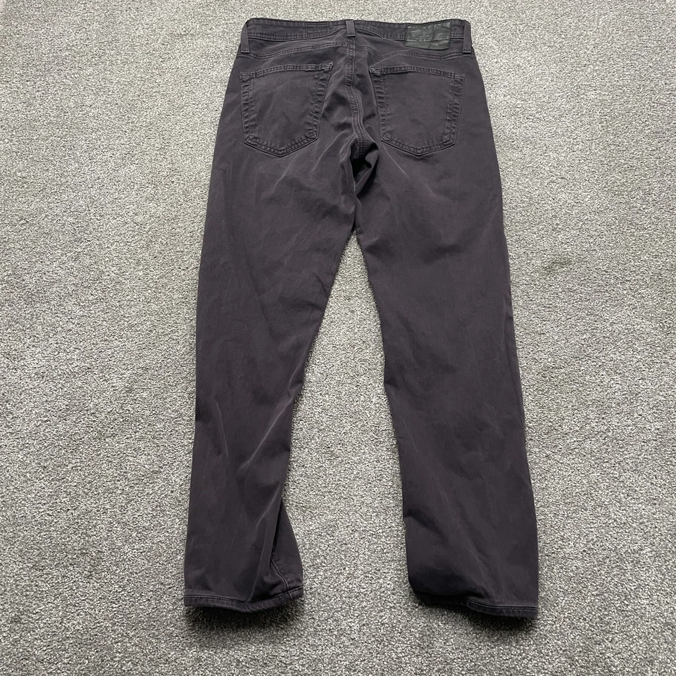 Pantalones de mezclilla AG Adriano Goldschmied para hombre 30x29 The Tellis modernos ajustados elásticos Foto 4 de 4