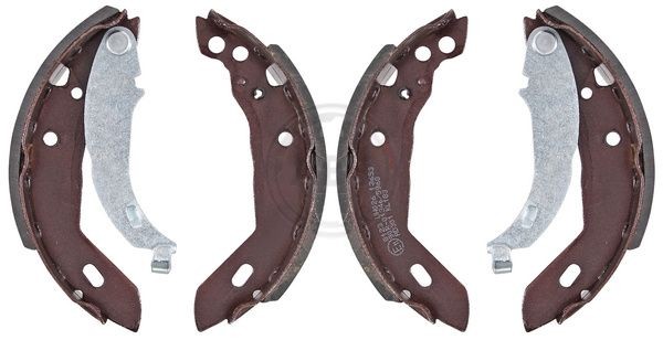 A.B.S. 8123 Bremsbacken Satz Handbremsbacken Hinten FüR Peugeot Renault-image