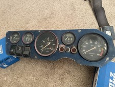 1971-73 Fiat 850 Spider Dash Panel Instrument Cluster Gauges Oem