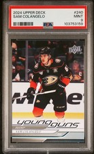 2024 Upper Deck #240 Sam Colangelo PSA 9