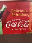 5 Cent Coca Cola Vintage Metal Sign Soda Pop Advertising — photo 1
