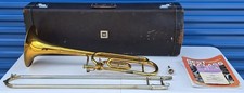 Vintage King 5B Symphony Trombone Jazz Bass 1974 Brass Silver Plated King 29