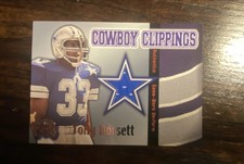 2000 Fleer Greats of the Game - Cowboy Clippings Tony Dorsett (MEM)