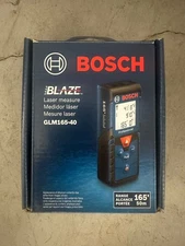 Bosch Blaze 165 ft. Laser Distance Tape Measuring Tool GLM165-40 Brand New