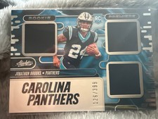 2024 Panini Absolute - Rookie Premiere Materials #RPM-JBS Jonathon Brooks /399