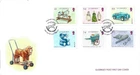 2015 Guernsey Europa. Old Toys First Day Cover