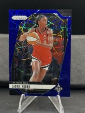 2024 Panini Prizm WNBA - Jackie Young #1 Blue Velocity Prizm