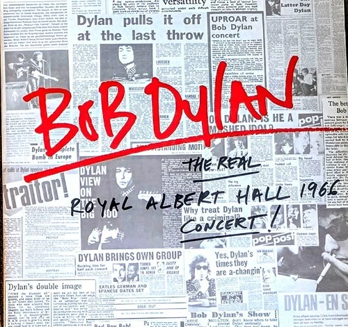 BOB DYLAN THE  REAL ROYAL ALBERT HALL 1966 CONCERT- VINYL 2-LP SET " NEW,SEALED