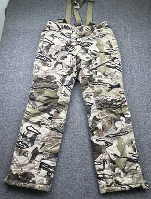 Under Armour Storm Barren Sz L Insulated Camouflage Hunting Pants Storm Extreme - Image 1 of 4