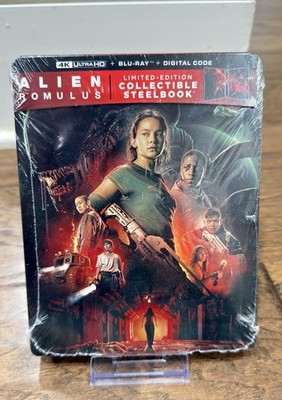 Alien: Romulus w. Steelbook (4K UHD + Blu-ray + Digital, Region Free) *NEW*