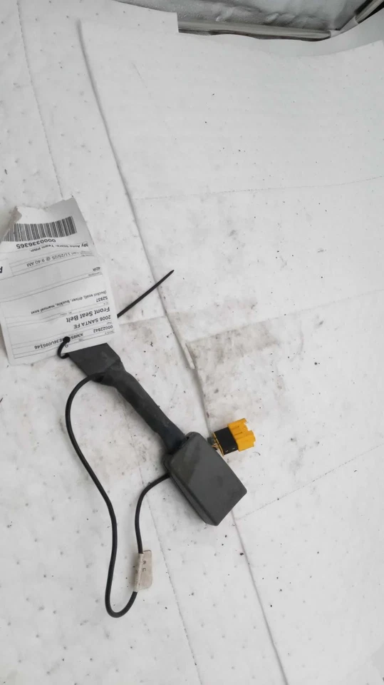 2006 Hyundai Santa Fe Silver Driver Seat Belt OEM 8883026700 123K Miles Foto 4 de 4