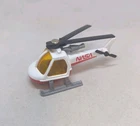 Matchbox Lesney Superfast No75 HELICOPTER in WHITE with " NASA LIVERY "