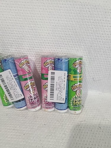 6x Sprays Sprengköpfe Super Sour Spray Neuheit Süßigkeiten 0,68oz 3 verschiedene Geschmacksrichtungen - Bild 3 von 4